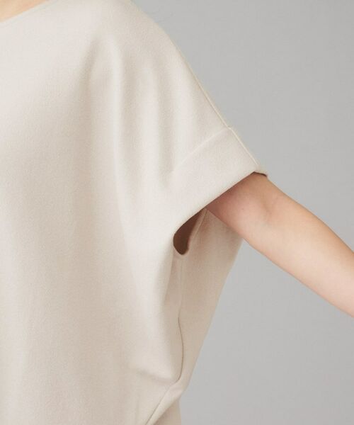 UNTITLED / アンタイトル カットソー | 【Munich】ダブルフェイスブークレータックショルダートップス | 詳細18