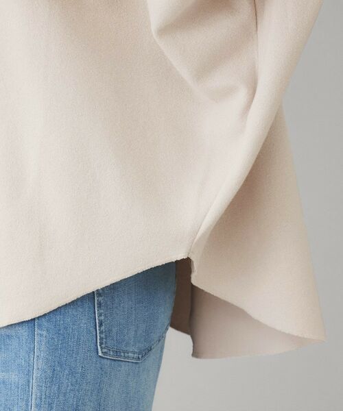 UNTITLED / アンタイトル カットソー | 【Munich】ダブルフェイスブークレータックショルダートップス | 詳細19