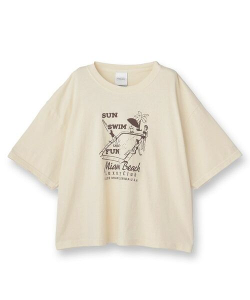 UNTITLED / アンタイトル Tシャツ | 【PARROTT CANVAS】POOLSIDE S／S TSHIRT | 詳細1