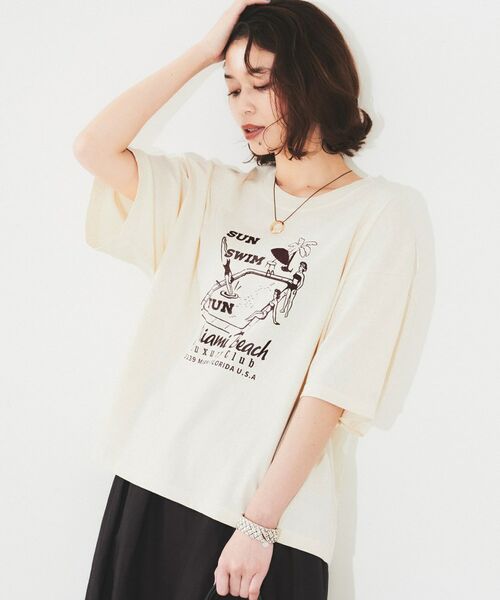 UNTITLED / アンタイトル Tシャツ | 【PARROTT CANVAS】POOLSIDE S／S TSHIRT | 詳細3