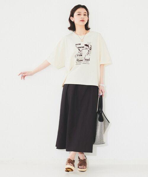 UNTITLED / アンタイトル Tシャツ | 【PARROTT CANVAS】POOLSIDE S／S TSHIRT | 詳細4