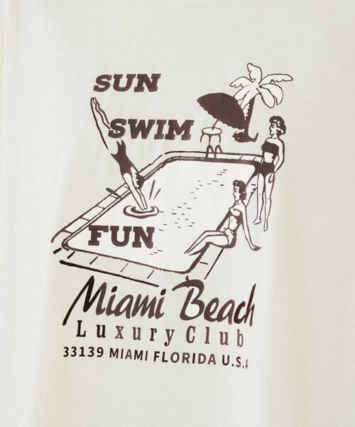 UNTITLED / アンタイトル Tシャツ | 【PARROTT CANVAS】POOLSIDE S／S TSHIRT | 詳細5