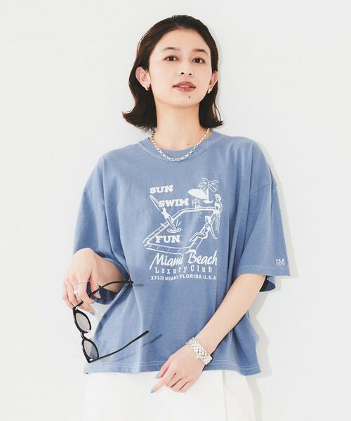 UNTITLED / アンタイトル Tシャツ | 【PARROTT CANVAS】POOLSIDE S／S TSHIRT | 詳細6