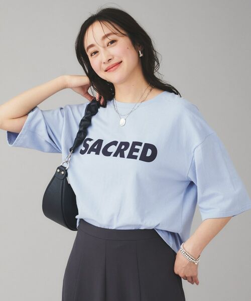 UNTITLED / アンタイトル Tシャツ | 【CHIGNON】カジュアルロゴTシャツ | 詳細10