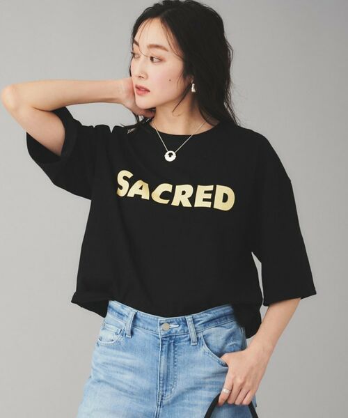 UNTITLED / アンタイトル Tシャツ | 【CHIGNON】カジュアルロゴTシャツ | 詳細6