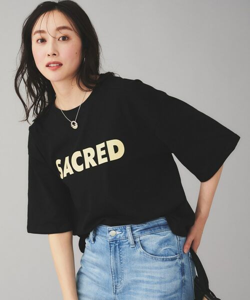 UNTITLED / アンタイトル Tシャツ | 【CHIGNON】カジュアルロゴTシャツ | 詳細7