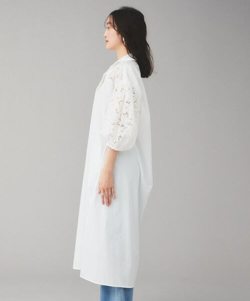 UNTITLED / アンタイトル ロング・マキシ丈ワンピース | 【TICCA】フラワーレースパフスリーブワンピース | 詳細11