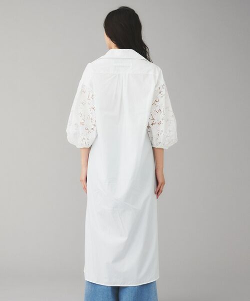 UNTITLED / アンタイトル ロング・マキシ丈ワンピース | 【TICCA】フラワーレースパフスリーブワンピース | 詳細12