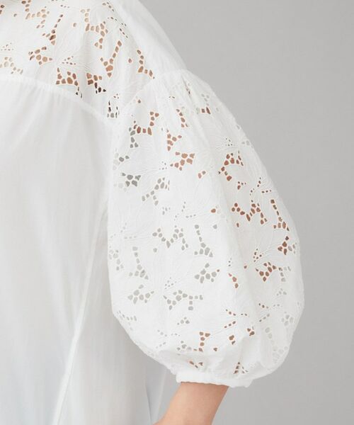 UNTITLED / アンタイトル ロング・マキシ丈ワンピース | 【TICCA】フラワーレースパフスリーブワンピース | 詳細15