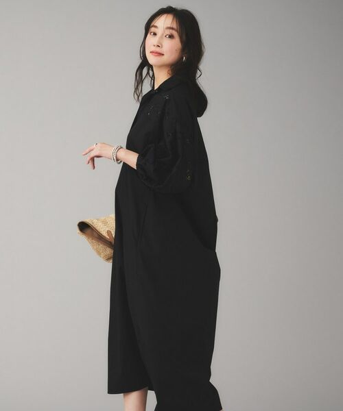 UNTITLED / アンタイトル ロング・マキシ丈ワンピース | 【TICCA】フラワーレースパフスリーブワンピース | 詳細7