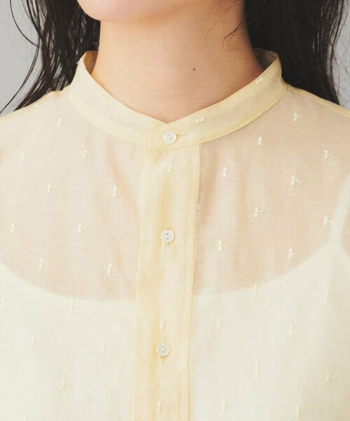 UNTITLED / アンタイトル シャツ・ブラウス | 【TICCA】ドットエンブロイダリーフレンチシャツ | 詳細13
