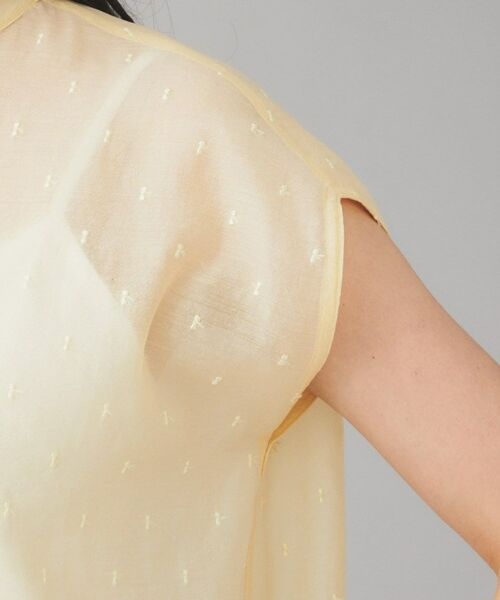 UNTITLED / アンタイトル シャツ・ブラウス | 【TICCA】ドットエンブロイダリーフレンチシャツ | 詳細14