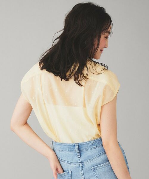 UNTITLED / アンタイトル シャツ・ブラウス | 【TICCA】ドットエンブロイダリーフレンチシャツ | 詳細3