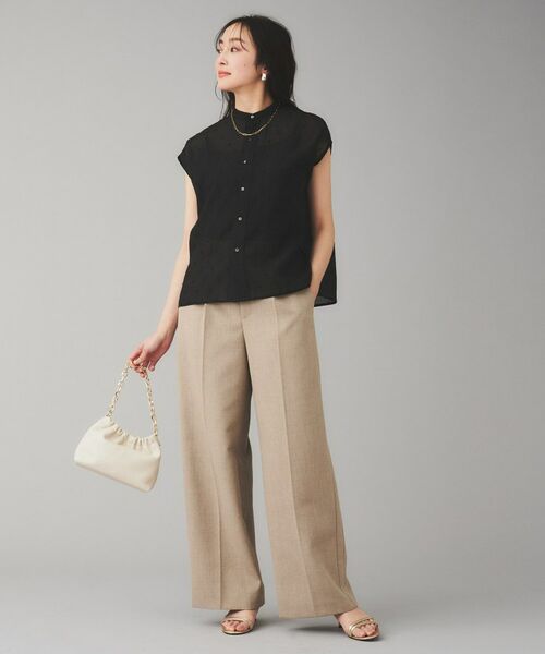 UNTITLED / アンタイトル シャツ・ブラウス | 【TICCA】ドットエンブロイダリーフレンチシャツ | 詳細8