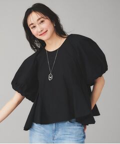 UNTITLED / アンタイトル シャツ・ブラウス | 【AAYUSHI】コットンスラブパフスリーブブラウス