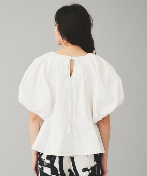 UNTITLED / アンタイトル シャツ・ブラウス | 【AAYUSHI】コットンスラブパフスリーブブラウス | 詳細12