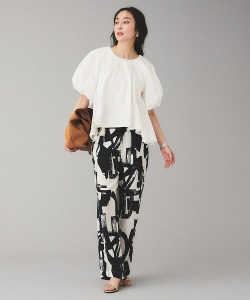 UNTITLED / アンタイトル シャツ・ブラウス | 【AAYUSHI】コットンスラブパフスリーブブラウス | 詳細4