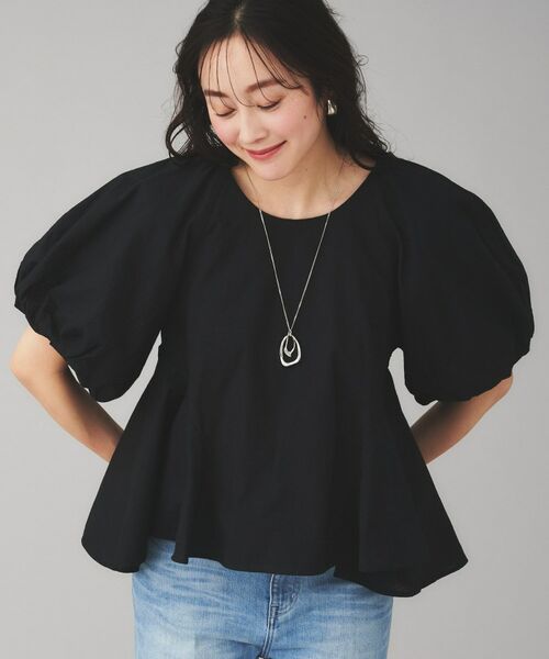 UNTITLED / アンタイトル シャツ・ブラウス | 【AAYUSHI】コットンスラブパフスリーブブラウス | 詳細6