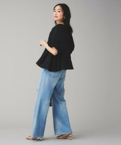 UNTITLED / アンタイトル シャツ・ブラウス | 【AAYUSHI】コットンスラブパフスリーブブラウス | 詳細8