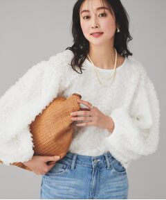 UNTITLED / アンタイトル シャツ・ブラウス | 【Mewl】ふわふわジャカードブラウス