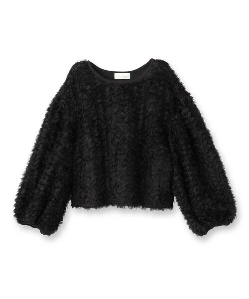 UNTITLED / アンタイトル シャツ・ブラウス | 【Mewl】ふわふわジャカードブラウス | 詳細1