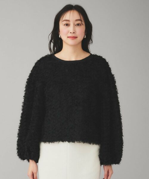 UNTITLED / アンタイトル シャツ・ブラウス | 【Mewl】ふわふわジャカードブラウス | 詳細10