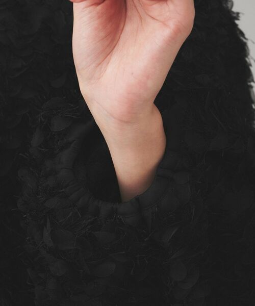 UNTITLED / アンタイトル シャツ・ブラウス | 【Mewl】ふわふわジャカードブラウス | 詳細15