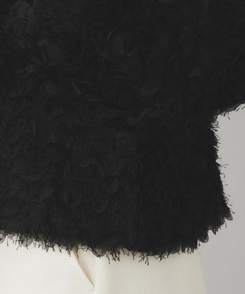 UNTITLED / アンタイトル シャツ・ブラウス | 【Mewl】ふわふわジャカードブラウス | 詳細16