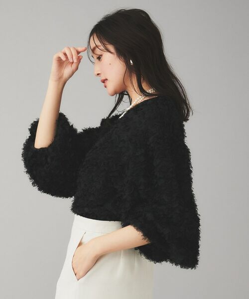 UNTITLED / アンタイトル シャツ・ブラウス | 【Mewl】ふわふわジャカードブラウス | 詳細7