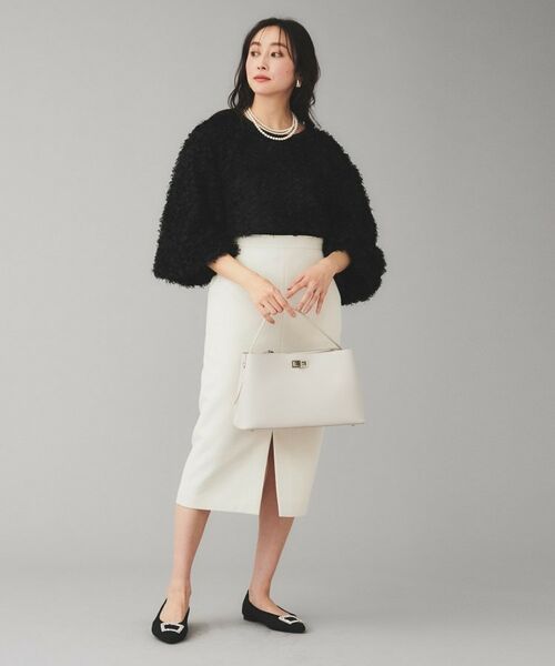 UNTITLED / アンタイトル シャツ・ブラウス | 【Mewl】ふわふわジャカードブラウス | 詳細8