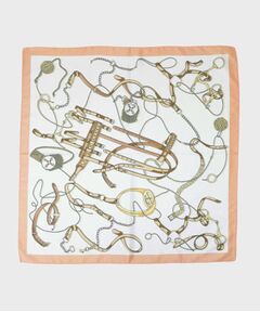 UNTITLED / アンタイトル バンダナ・スカーフ | 【手洗い／58cm正方形】チェーンベルトスカーフ