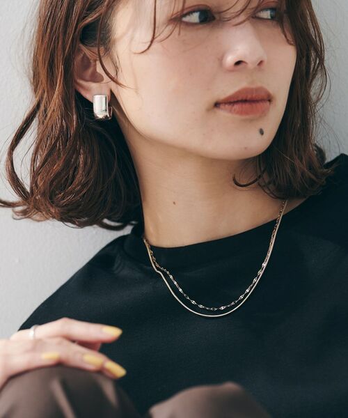 UNTITLED / アンタイトル ネックレス・ペンダント・チョーカー | 【ステンレス】レイヤードチェーンネックレス | 詳細12