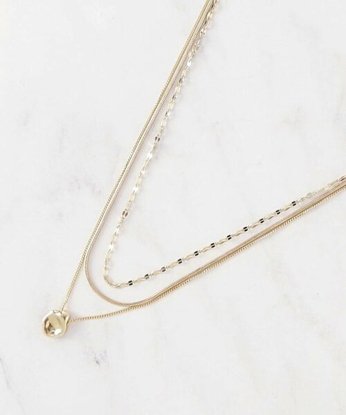 UNTITLED / アンタイトル ネックレス・ペンダント・チョーカー | 【ステンレス】レイヤードチェーンネックレス | 詳細2