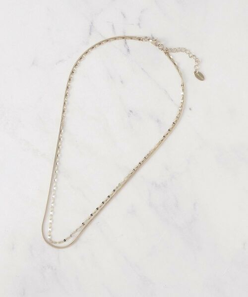 UNTITLED / アンタイトル ネックレス・ペンダント・チョーカー | 【ステンレス】レイヤードチェーンネックレス | 詳細5