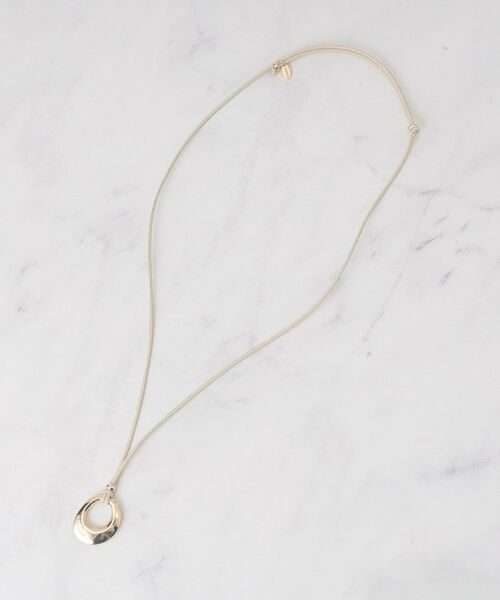 UNTITLED / アンタイトル ネックレス・ペンダント・チョーカー | リングコードトップネックレス | 詳細2