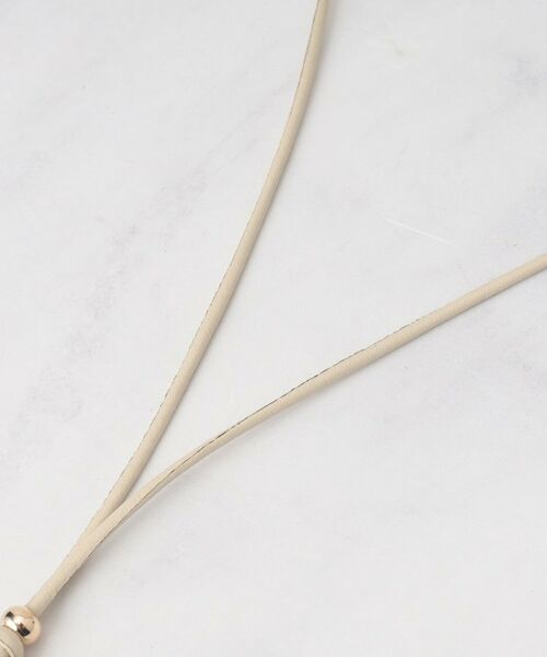 UNTITLED / アンタイトル ネックレス・ペンダント・チョーカー | リングコードトップネックレス | 詳細3