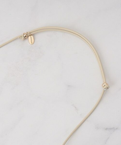 UNTITLED / アンタイトル ネックレス・ペンダント・チョーカー | リングコードトップネックレス | 詳細4