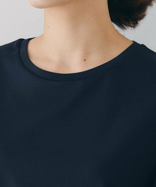 UNTITLED / アンタイトル カットソー | 【二の腕カバー/オンオフ】袖シアー ドッキングプルオーバー | 詳細16