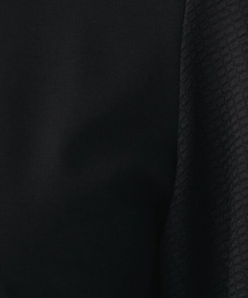 UNTITLED / アンタイトル カットソー | 【二の腕カバー/オンオフ】袖シアー ドッキングプルオーバー | 詳細8