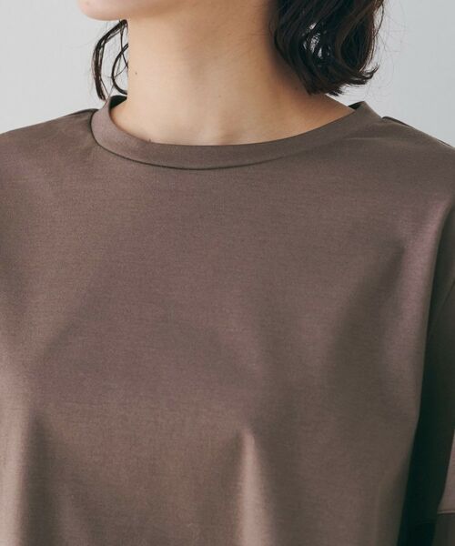 UNTITLED / アンタイトル カットソー | 【二の腕カバー/接触冷感】袖オーガンジープルオーバー | 詳細17