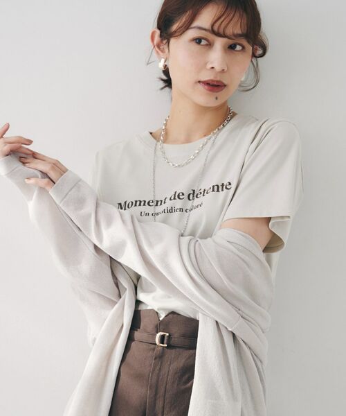 UNTITLED / アンタイトル Tシャツ | 【洗える】ロゴTシャツ | 詳細10