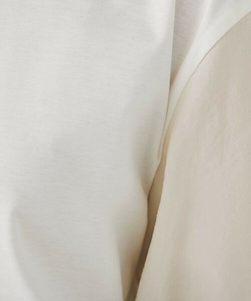 UNTITLED / アンタイトル カットソー | 【二の腕カバー/洗える】袖シアーバルーンプルオーバー | 詳細5