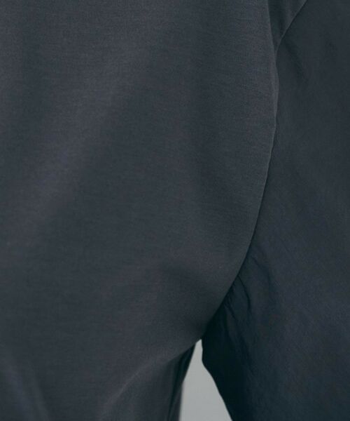 UNTITLED / アンタイトル カットソー | 【二の腕カバー/洗える】袖シアーバルーンプルオーバー | 詳細9