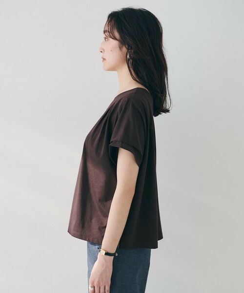 UNTITLED / アンタイトル カットソー | 【洗える】タック入りフレンチスリーブプルオーバー | 詳細26