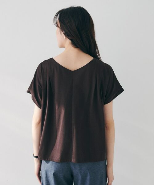 UNTITLED / アンタイトル カットソー | 【洗える】タック入りフレンチスリーブプルオーバー | 詳細27