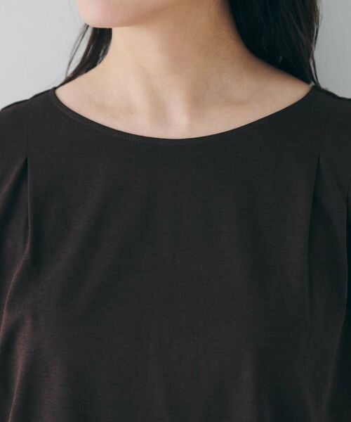 UNTITLED / アンタイトル カットソー | 【洗える】タック入りフレンチスリーブプルオーバー | 詳細30