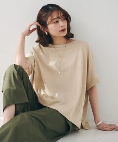 UNTITLED / アンタイトル ニット・セーター | 【体型カバー/手洗い可】コットンリネン ワイドプルオーバーニット