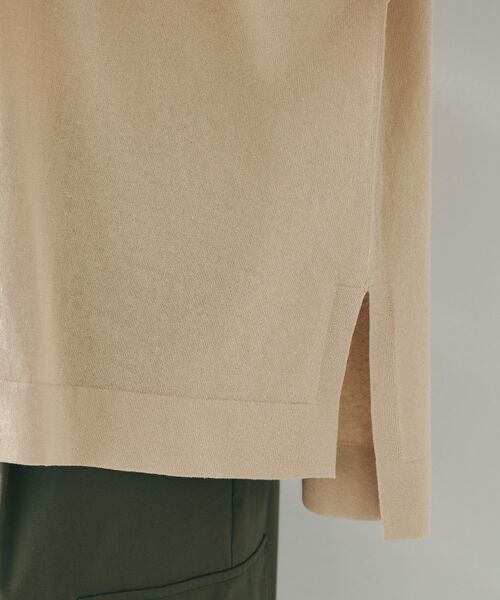 UNTITLED / アンタイトル ニット・セーター | 【体型カバー/手洗い可】コットンリネン ワイドプルオーバーニット | 詳細27