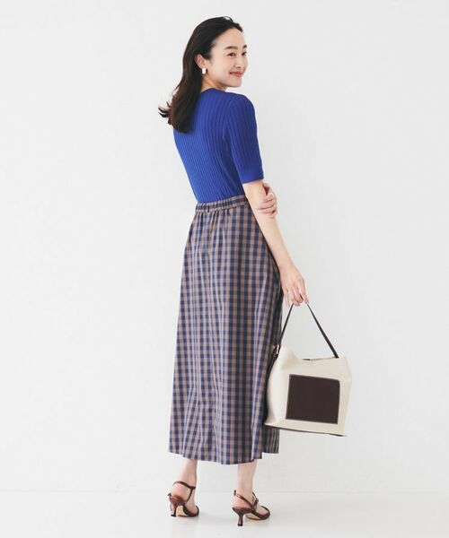 UNTITLED / アンタイトル ニット・セーター | 【五分袖/タイト】コットンリネン2WAYニット | 詳細24