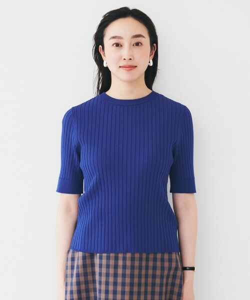 UNTITLED / アンタイトル ニット・セーター | 【五分袖/タイト】コットンリネン2WAYニット | 詳細26